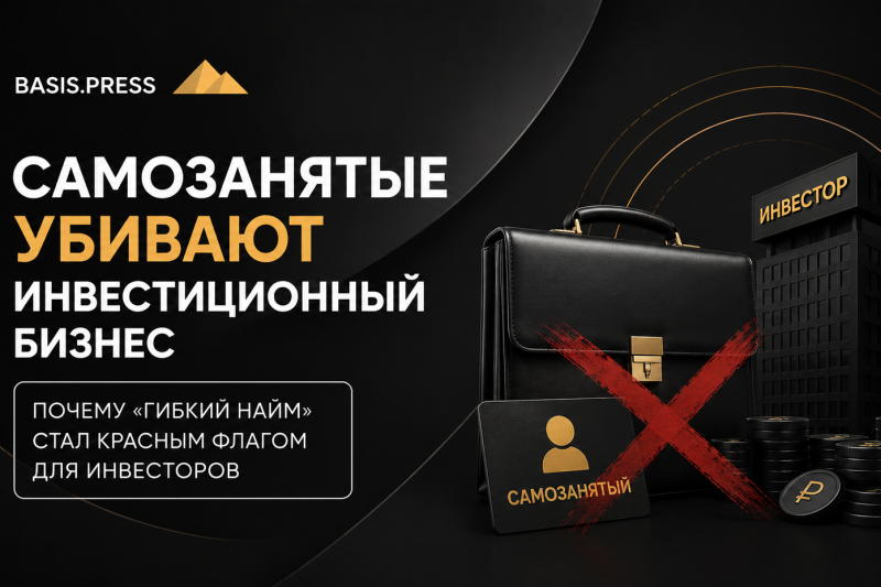 Самозанятые убивают инвестиционный бизнес