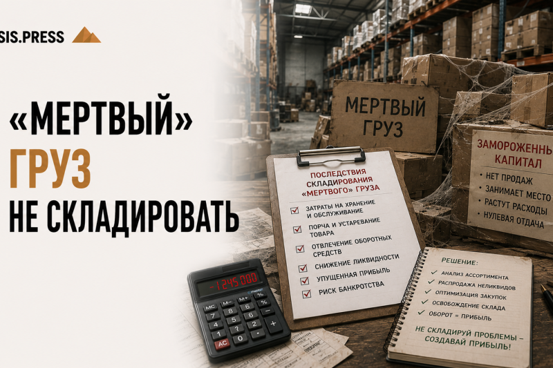 «Мертвый» груз не складировать