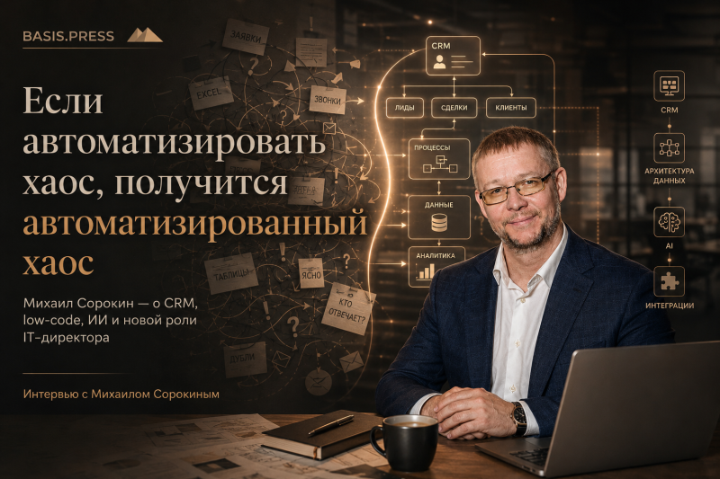 Михаил Сорокин: почему CRM не спасает от беспорядка