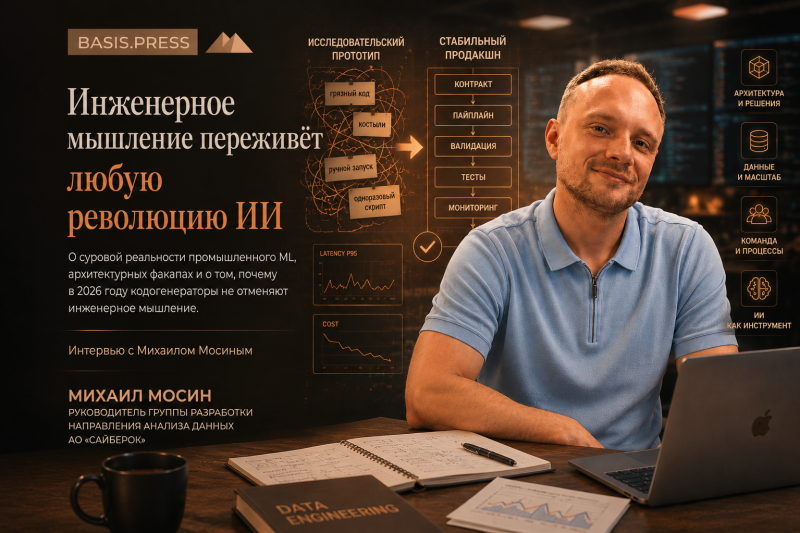 Михаил Мосин: инженерное мышление переживёт любую революцию ИИ