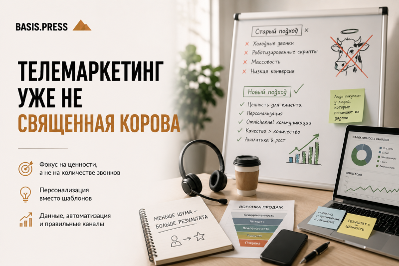 Телемаркетинг уже не священная корова