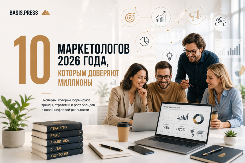 10 маркетологов 2026 года, которым доверяют миллионы