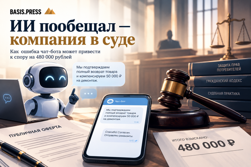 ИИ пообещал — компания в суде