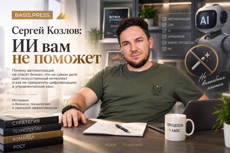 Сергей Козлов: ИИ вам не поможет