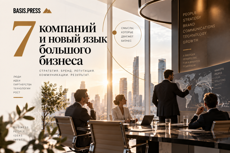 7 компаний и новый язык большого бизнеса