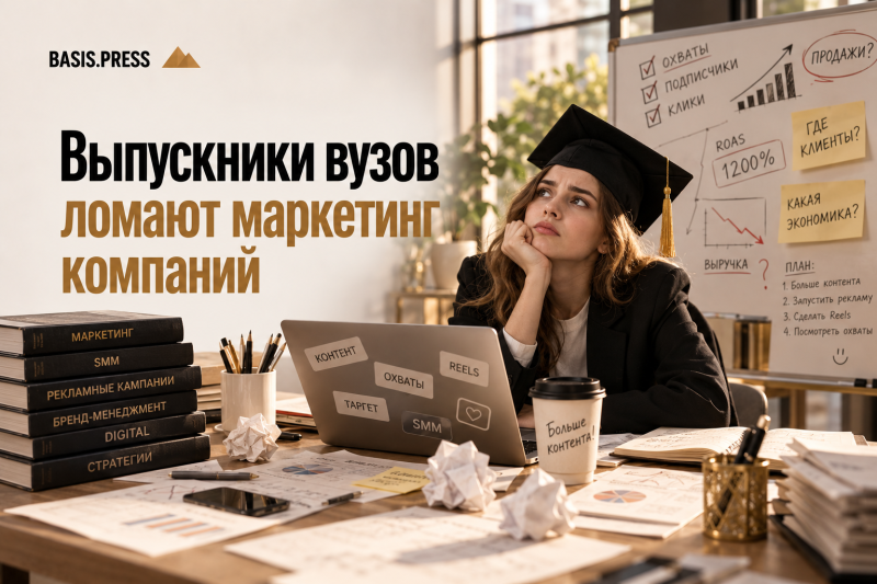 Выпускники ВУЗов ломают маркетинг компаний