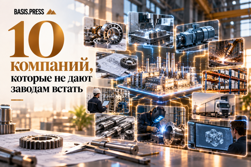 10 компаний, которые не дают заводам встать