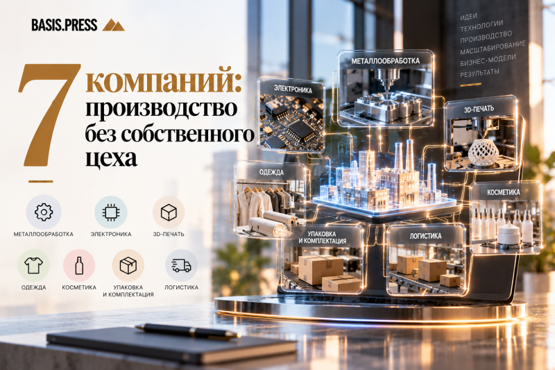 7 компаний: производство без собственного цеха