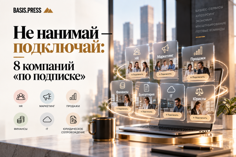 Не нанимай — подключай: 8 компаний «по подписке»