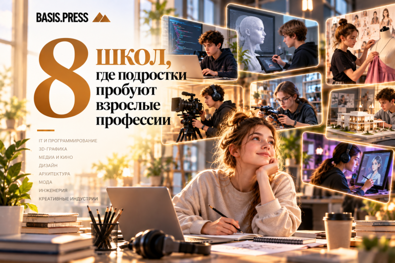 8 школ, где подростки пробуют взрослые профессии